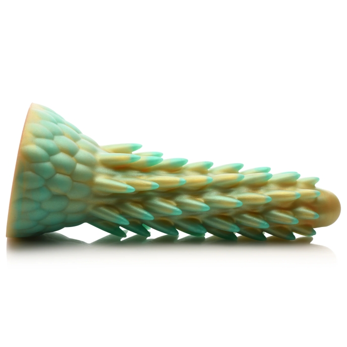 CC STEGOSAURUS SPIKY REPTILE SILICONE DILDO